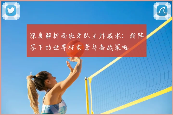 深度解析西班牙队主帅战术：新阵容下的世界杯前景与备战策略